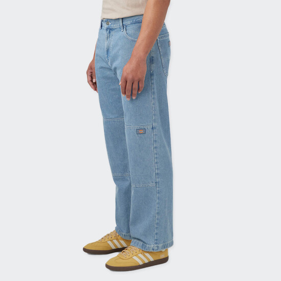 Pantalón Dickies Loose Fit Double Knee Azul