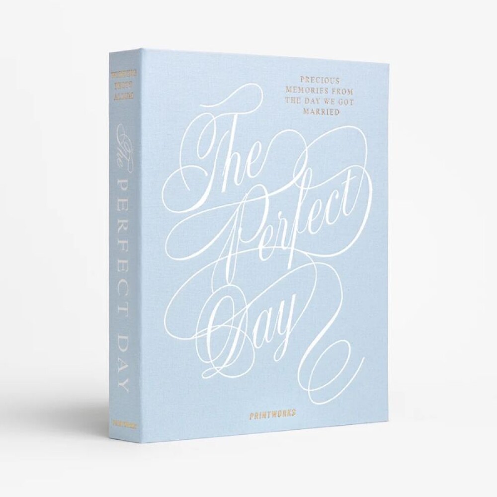 PRINTWORKS ALBUM DE BODAS THE PERFECT DAY CELESTE PRINTWORKS ALBUM DE BODAS THE PERFECT DAY CELESTE