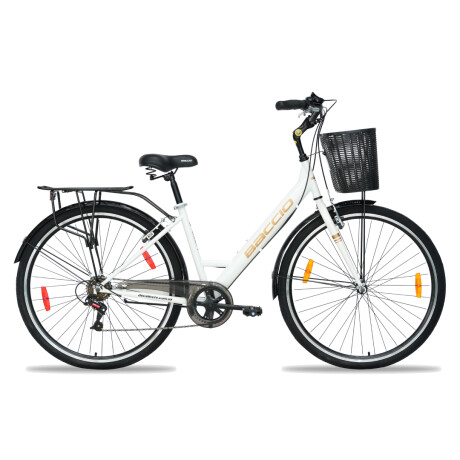 Bicicleta Baccio Liberty 700 6 velocidades Blanco