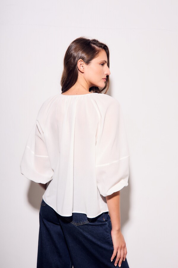 Blusa Algodón Crudo