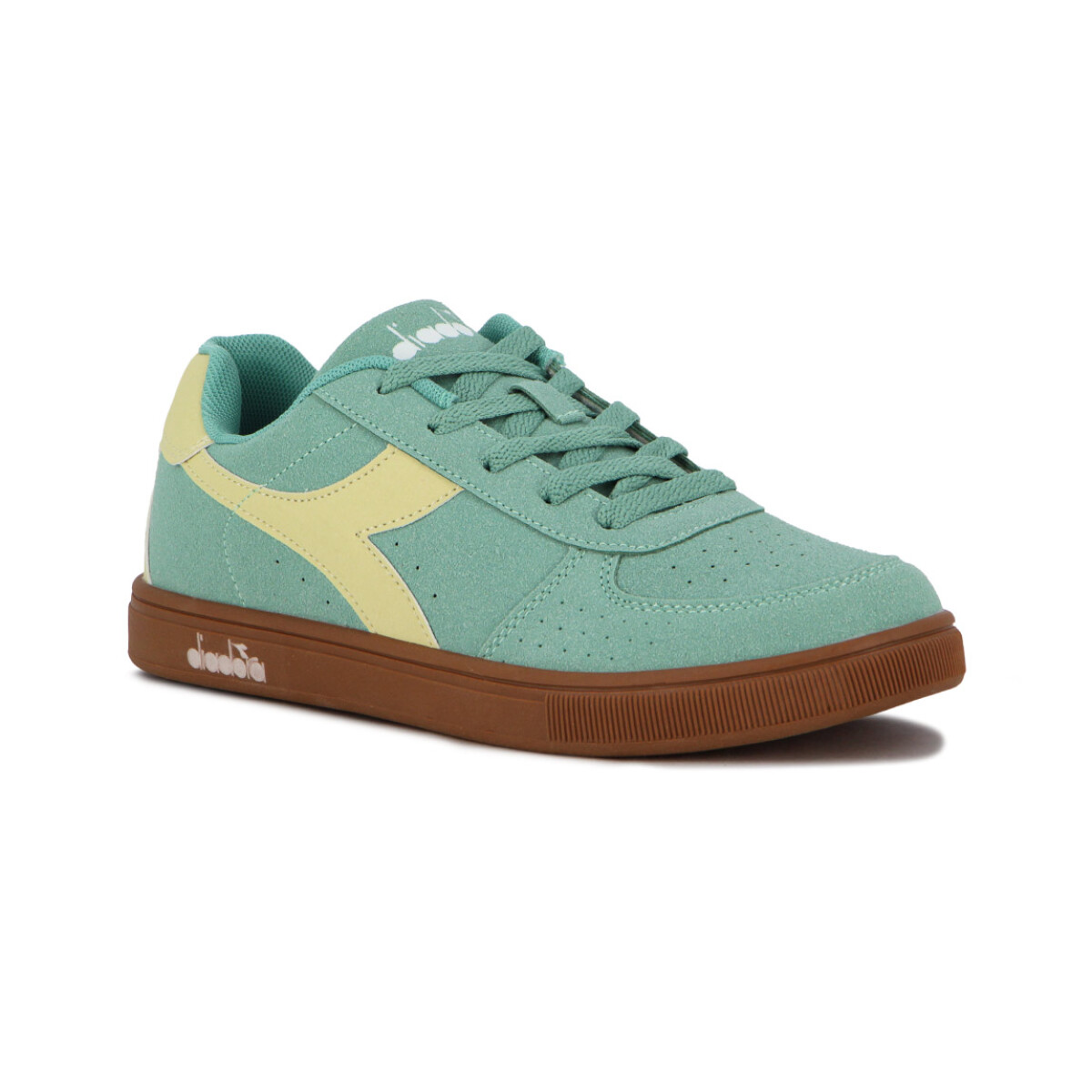 Diadora Champion Lifestyle Helio II Hombre - Verde/Amarillo - Verde-Amarillo 