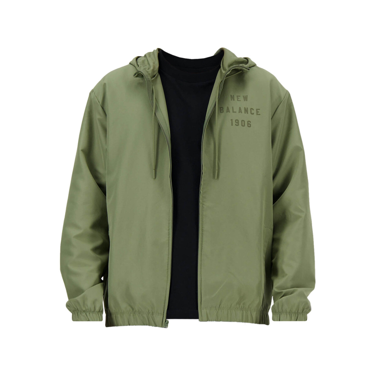 Campera New Balance De Hombre Iconic Collegiate - Green 
