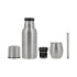 Termo 750 Mili Litro Con Mate Acero Inoxidable Con 2 Picos Cebador Y Bombilla Imback Termico Doble Capa Plateado Termo 750 Mili Litro Con Mate Acero Inoxidable Con 2 Picos Cebador Y Bombilla Imback Termico Doble Capa Plateado