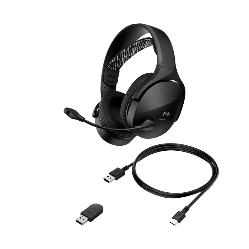 Auriculares Inalámbricos Gamer HyperX Cloud Jet Black PS5 PC Auriculares Inalámbricos Gamer HyperX Cloud Jet Black PS5 PC