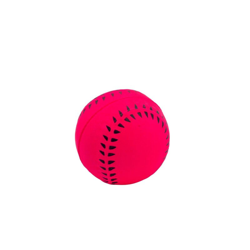 PELOTA DE GOMA FLUO FUCCIA