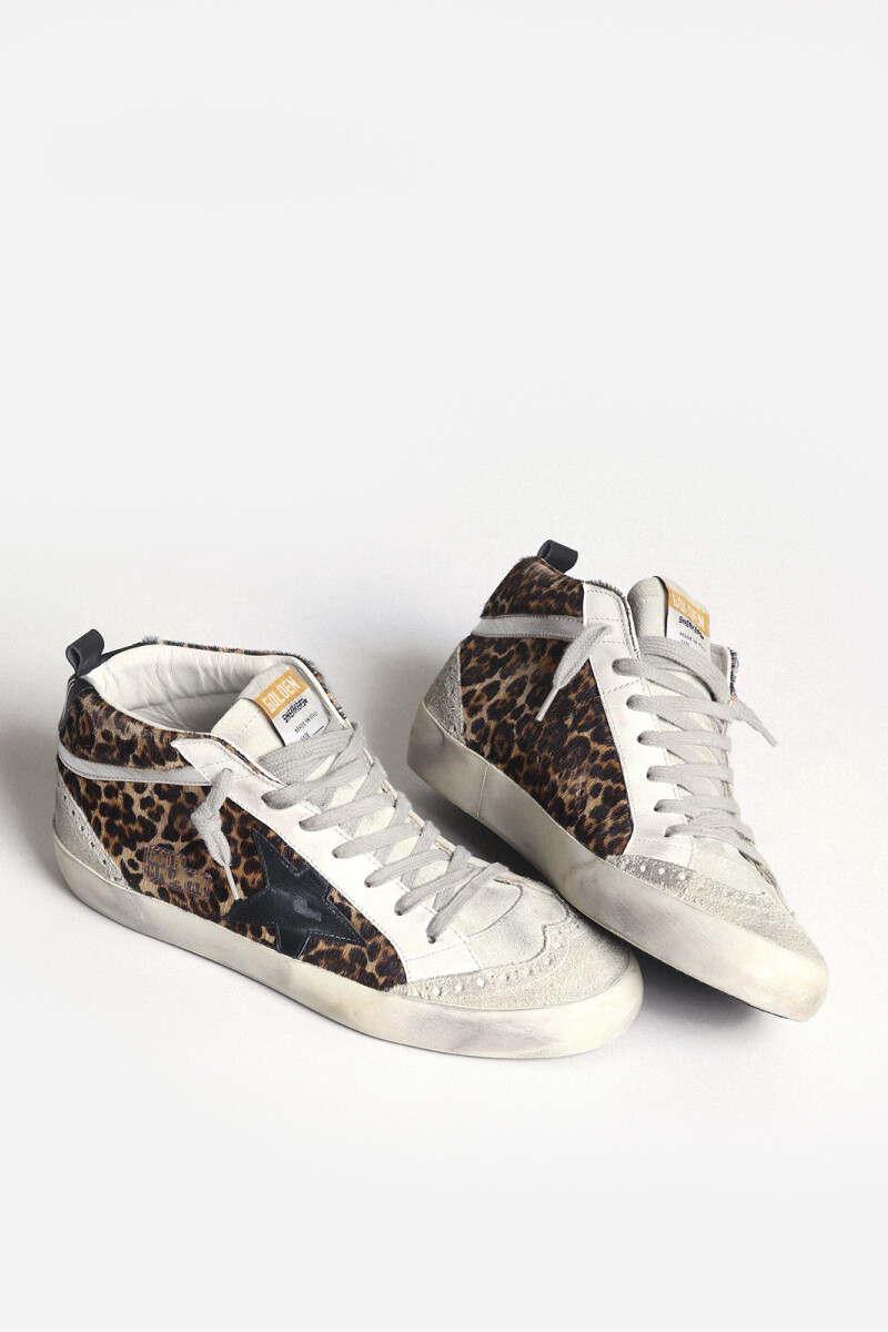 ZAPATILLA MID STAR Leopardo