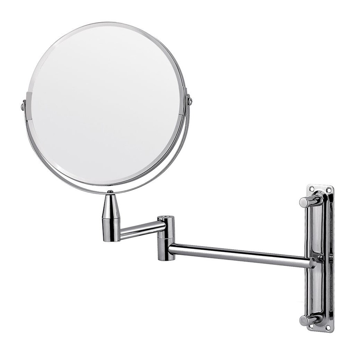 ESPEJO CROMADO DE PARED EXTENSIBLE AUMENTO 1X2 