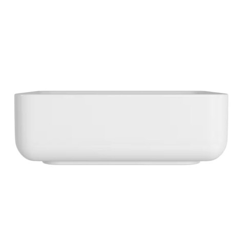 Bacha de apoyo cuadrada 40 cm blanca brillante Deca Bacha De Apoyo Cuadrada 40 Cm Blanca Brillante Deca