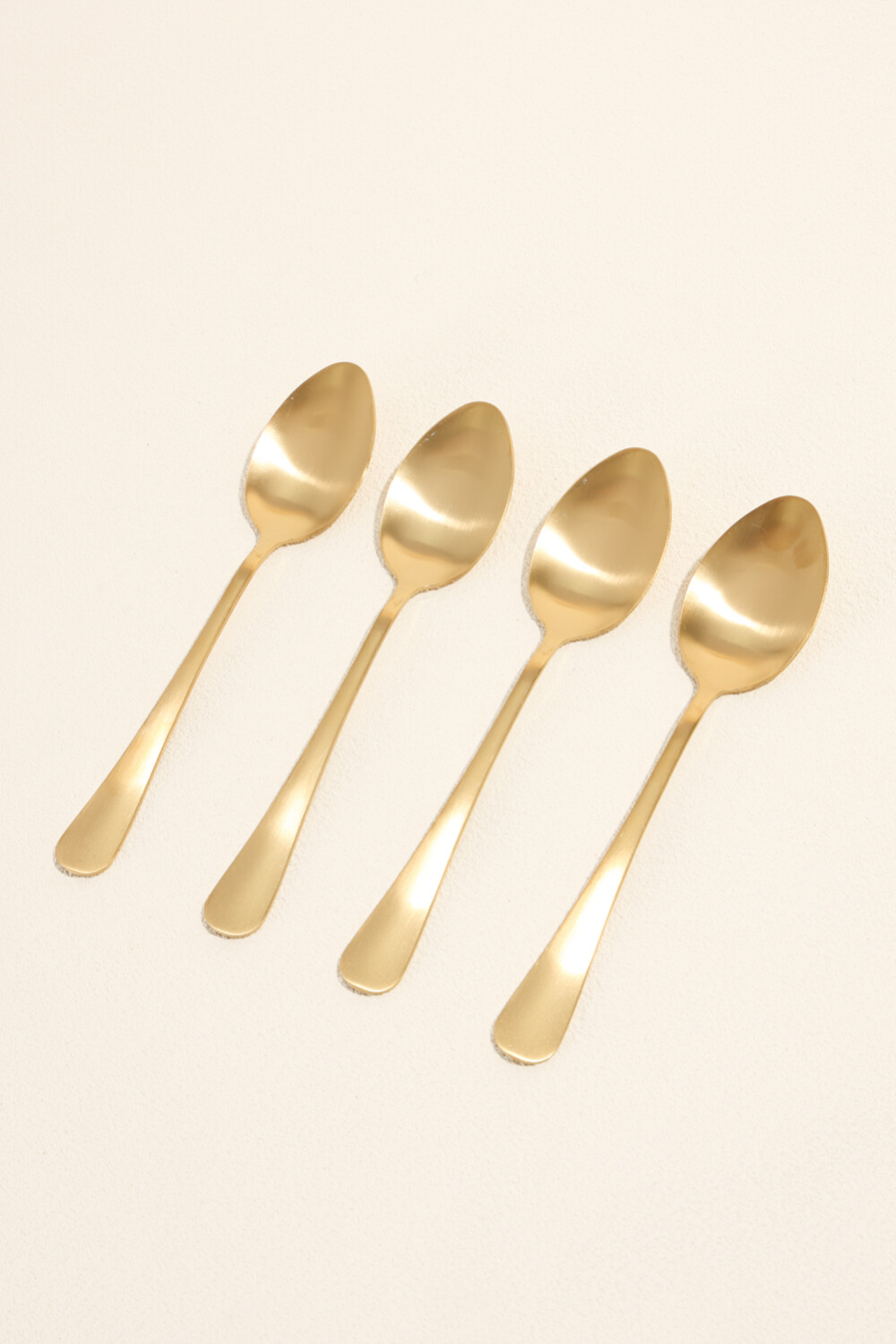 Cuchara Olivo Set 4 Un. Dorado Color Unico