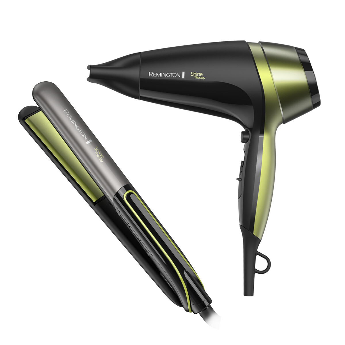 Kit Alisador y Secador Remington Shine Therapy 