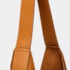 Bolso Heather en efecto cuero graneado Cuoio