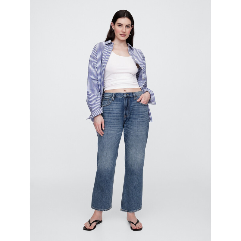 V-RELAXED STRAIGHT CROP MED AKUMAL MEDIUM WASH