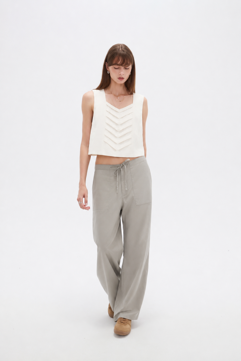 Pantalon Raviel Gris