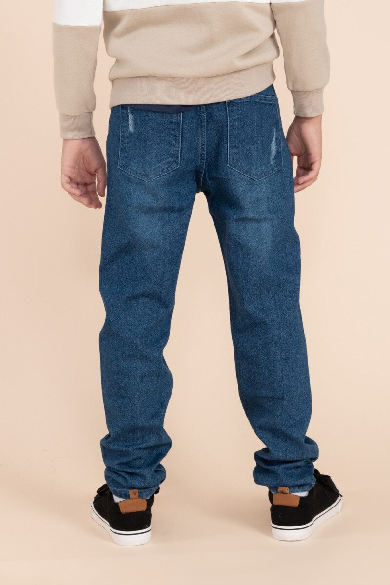 Jean recto Azul