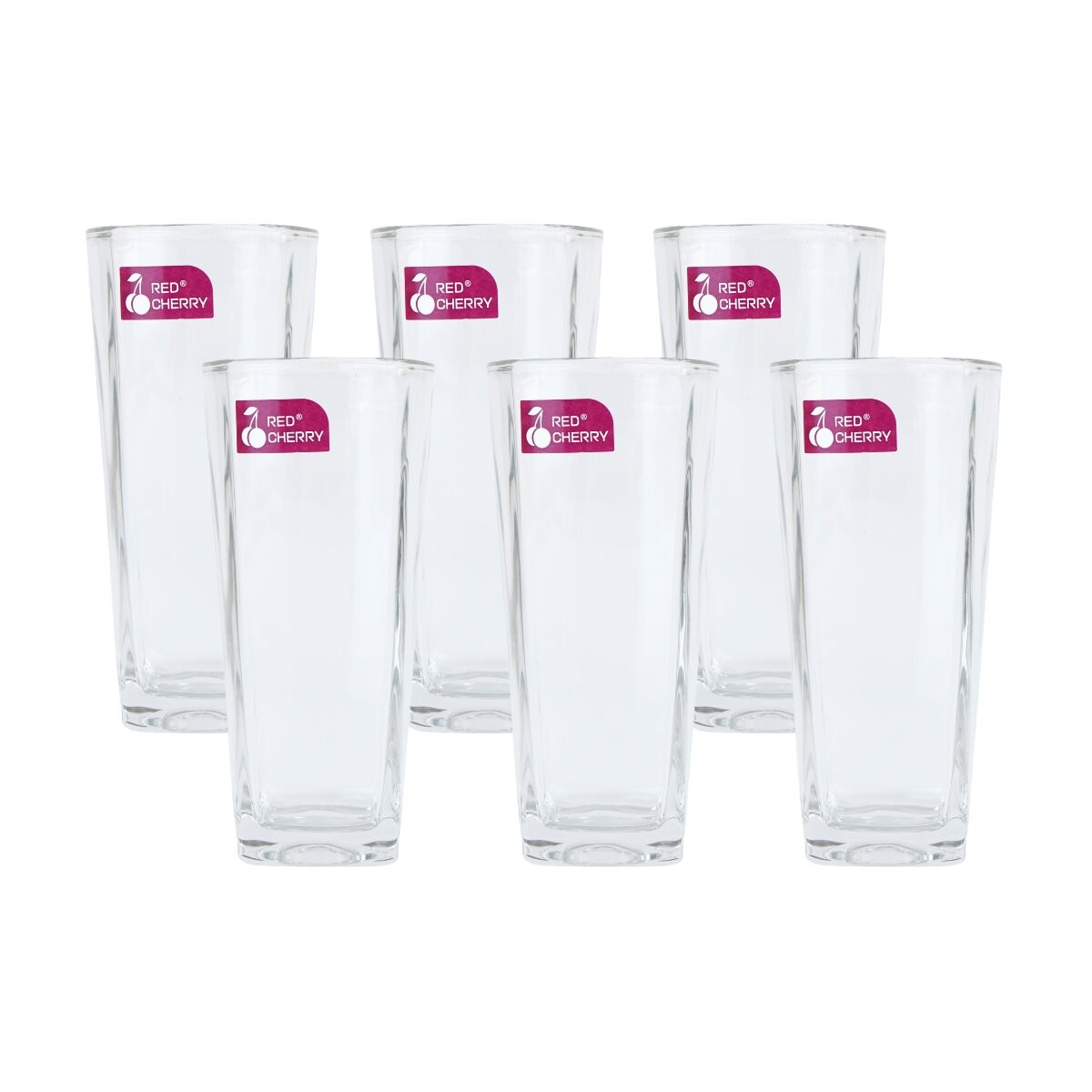 Set de 6 vasos altos 
