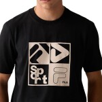 Fila Remera manga corta Regular classic Hombre - Negro Negro