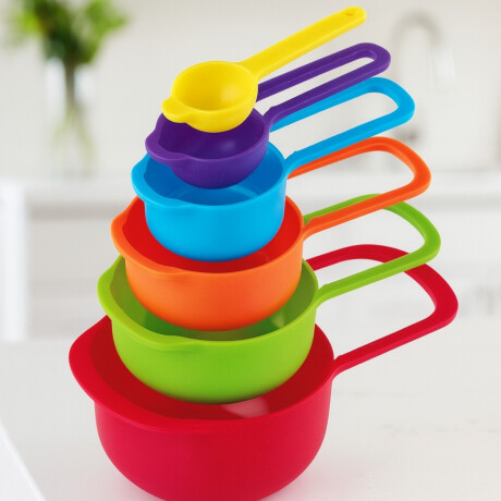 Tazas Medidoras Set 6 Unidades Coloridas Westmark Tazas Medidoras Set 6 Unidades Coloridas Westmark