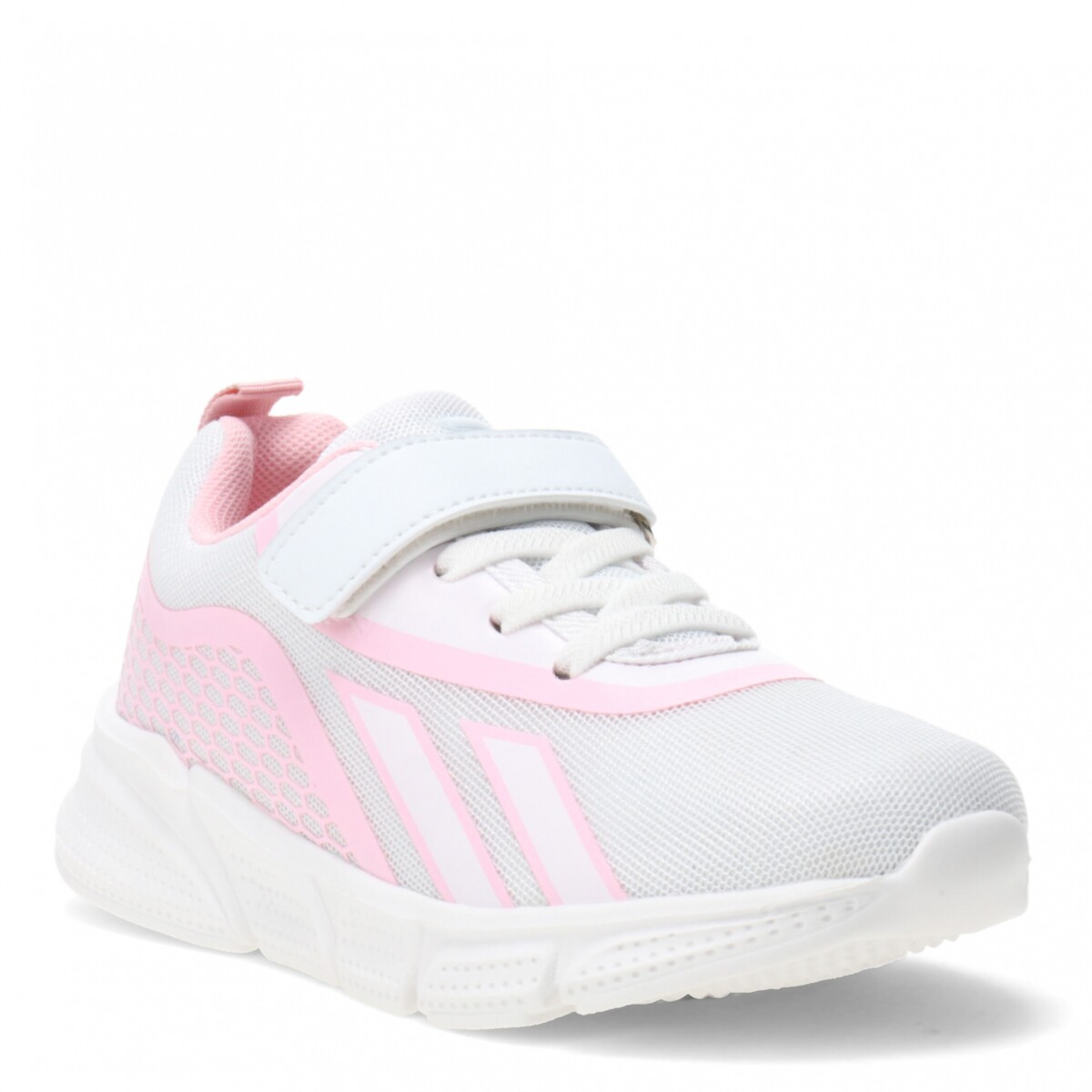 Championes de Niño Push OREGON con velcro - Blanco 