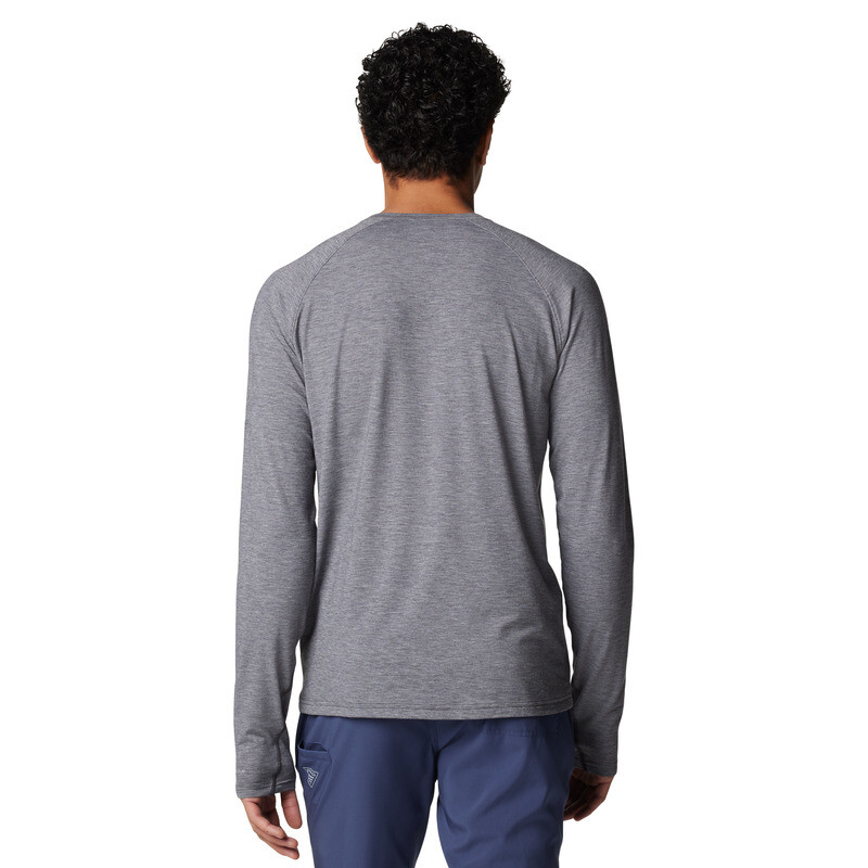 M PFG Uncharted LS-Bluebell Heathe BLACK / SHARK