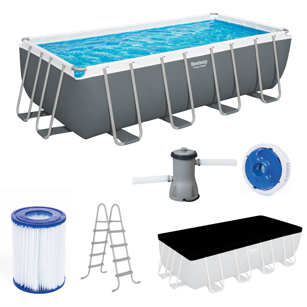 Piscina Bestway Estructural 11532 L 488x244x122cm - Bsw56670 
