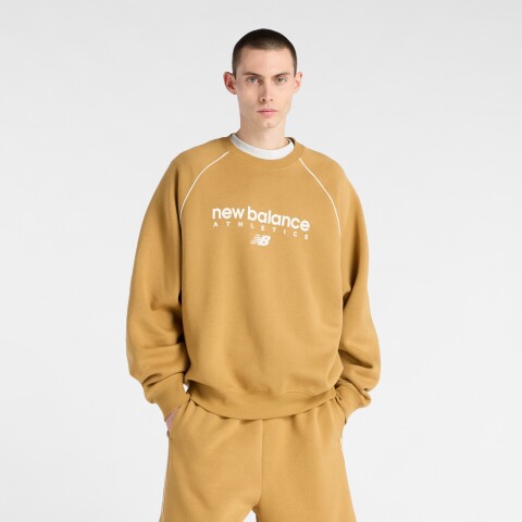 Buzo New Balance de Hombre - - MT61U4JOABG MOSTAZA