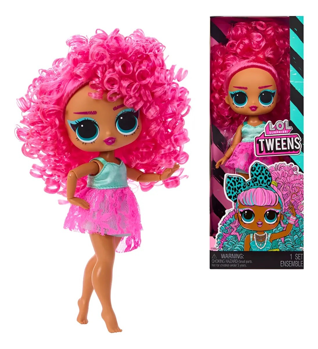 Muñeca Lol Surprise Crimp Cora Tweens 