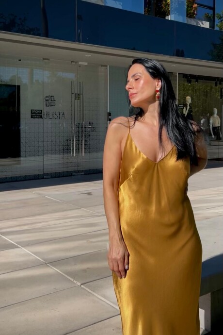 Vestido Otilia Dorado