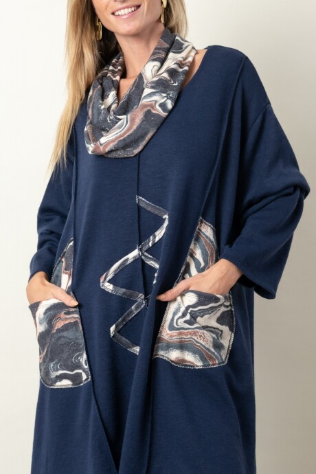 BLUSON LOVE Azul