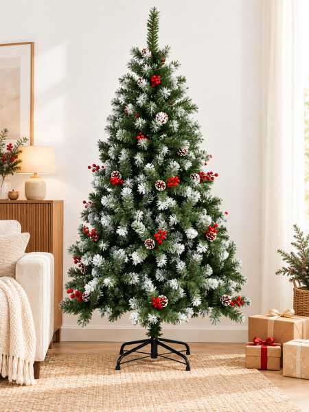 ARBOL DECORADO VERDE