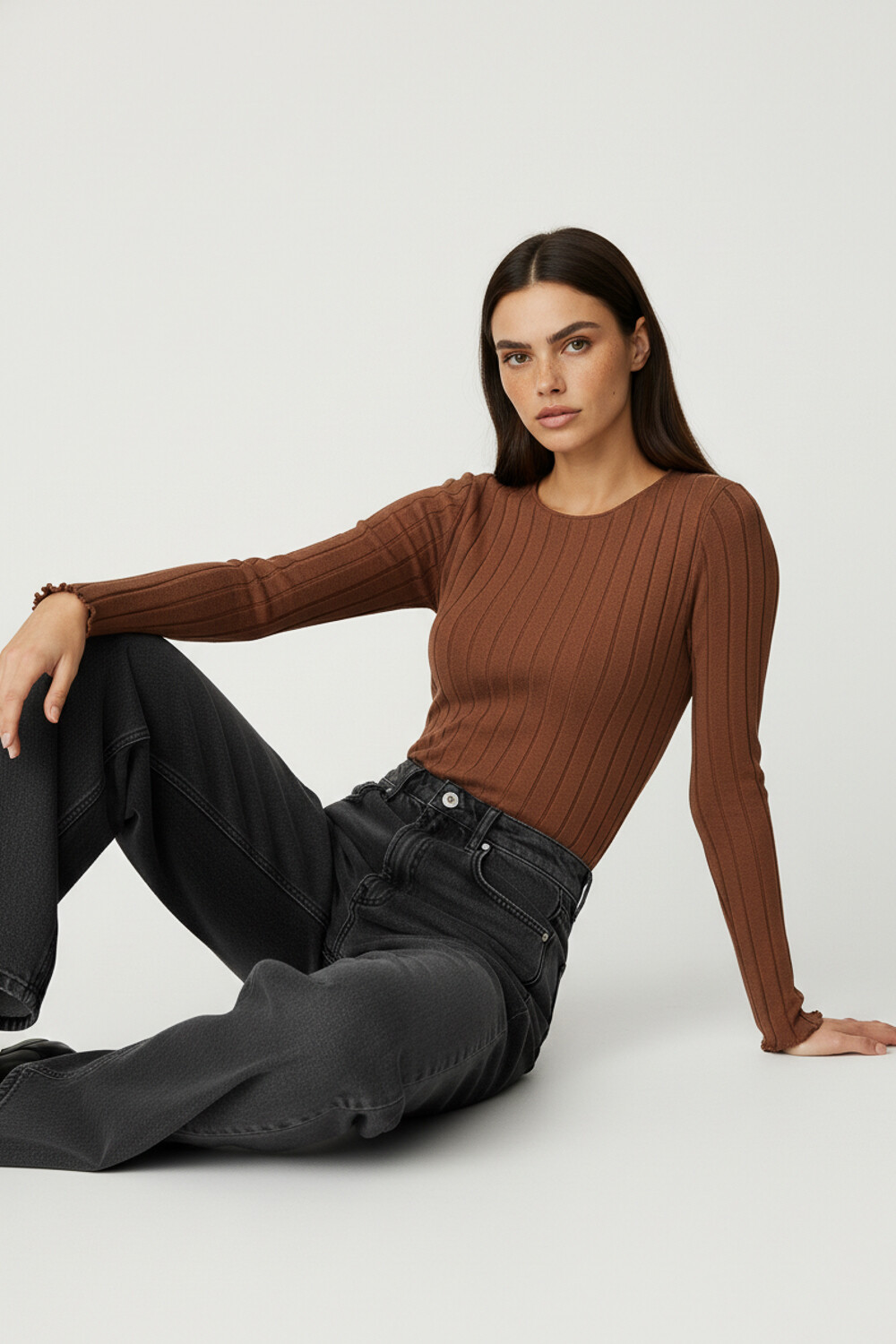 Remera Bali Chocolate