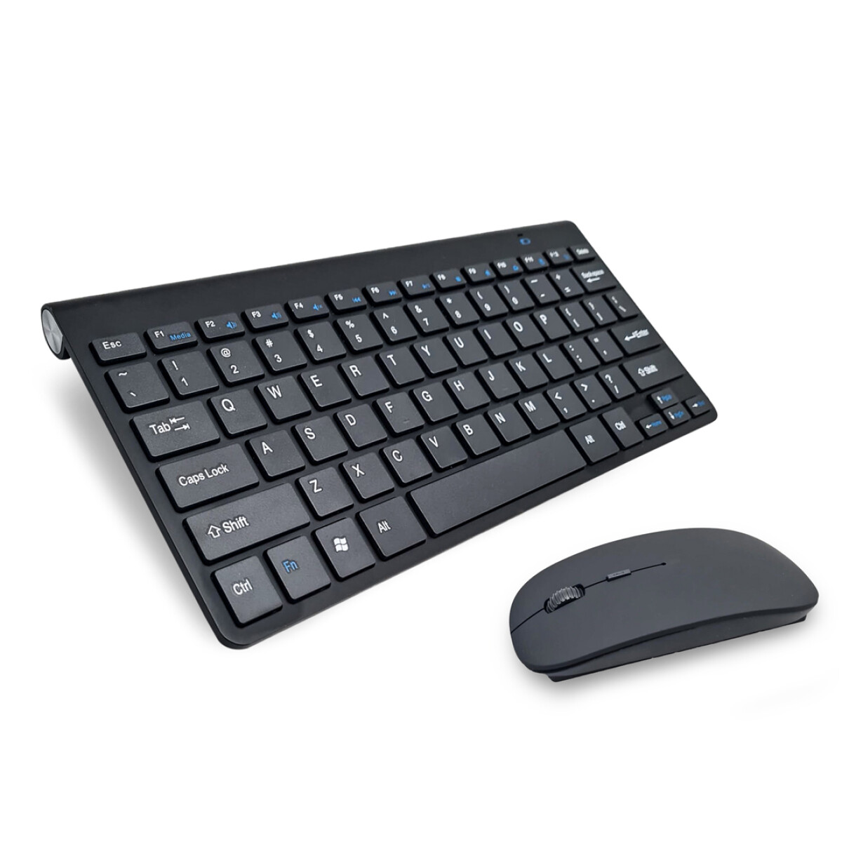 Combo de Teclado y Mouse Inalámbrico Slim Negro 