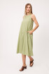 VESTIDO LARGO CRETTA POLANCO Verde
