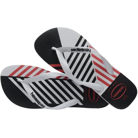 Ojotas de Hombre Havaianas Trend Gris Hielo - Negro