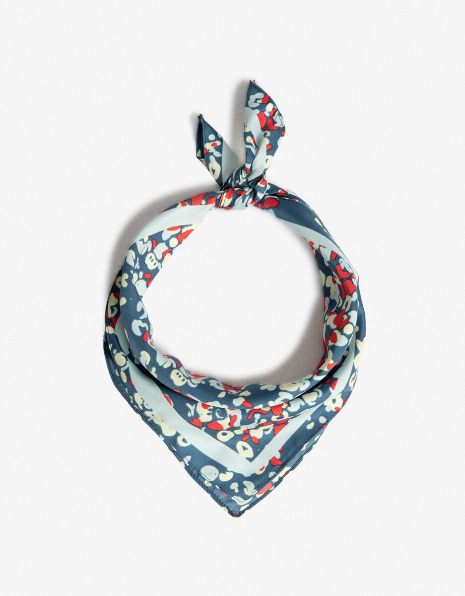 Pañuelo Con Estampa Floral 
