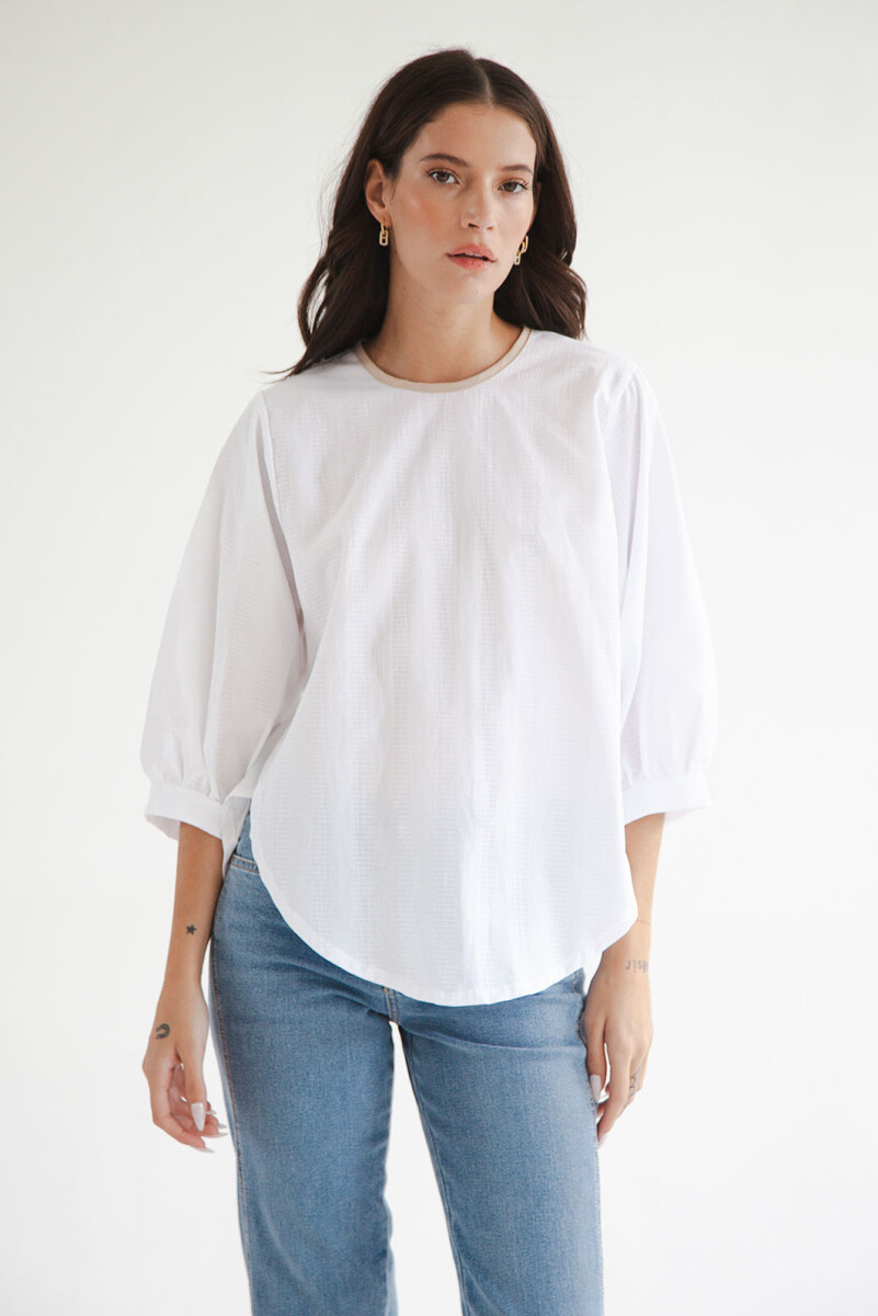 BLUSA VIVIANA - BLANCO 
