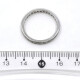 Anillo Sin Fin En Oro Blanco 18K Y Brillantes Anillo Sin Fin En Oro Blanco 18K Y Brillantes