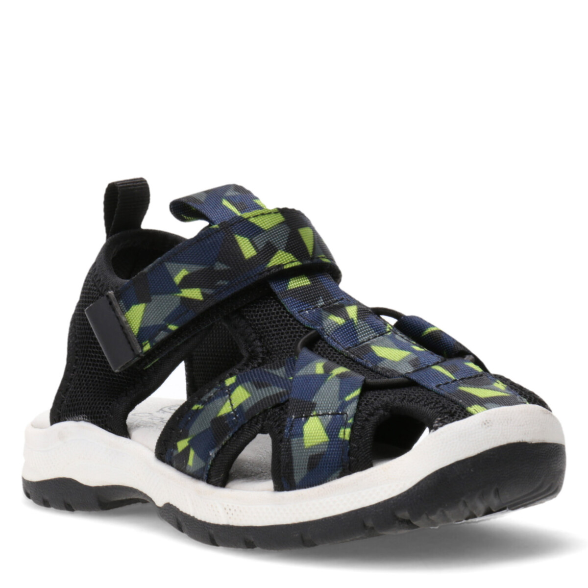 Sandalias de Niño Croco Kids CANU con tiras estampadas - Negro 