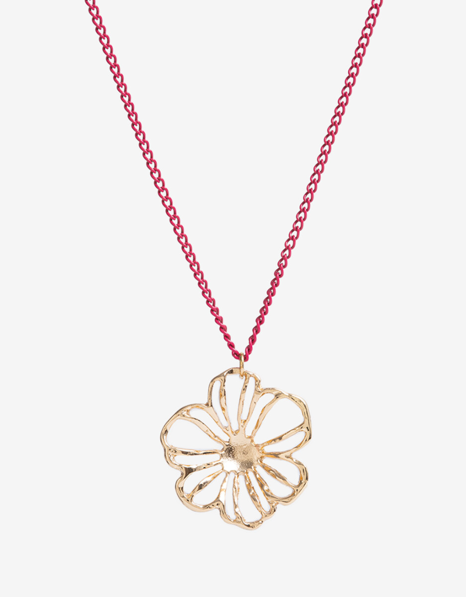 Cadena Corta Dije Flor 