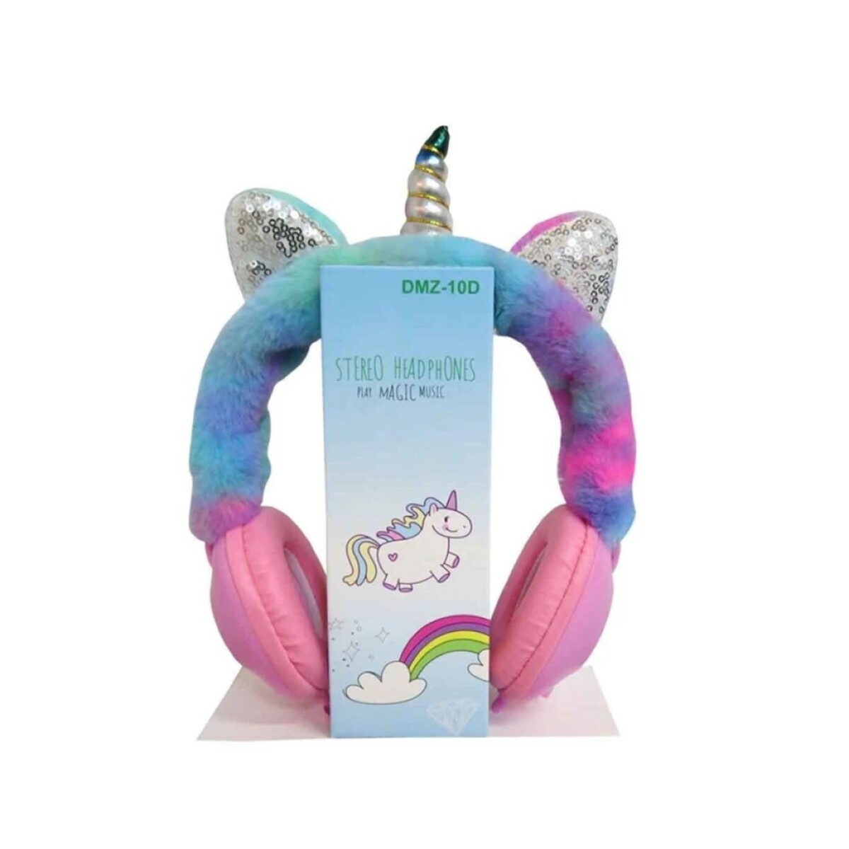 Auriculares PELUCHE UNICORNIO Y OREJAS 