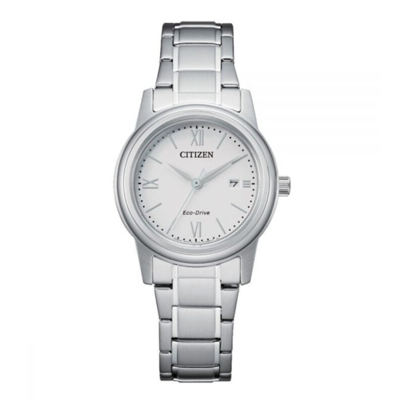 Reloj Citizen Eco-Drive FE1220-89A para dama en acero Plateado