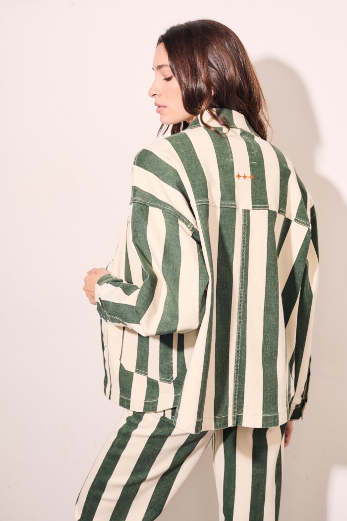 Sobrecamisa Rayas Safari