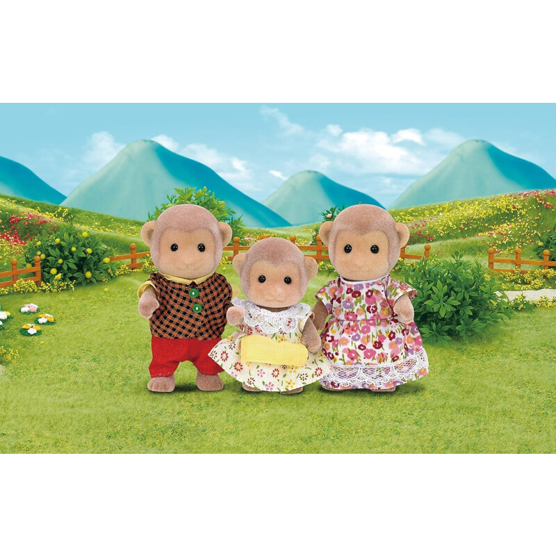 Sylvanian Families Familia De 3 Monitos Sylvanian Families Familia De 3 Monitos