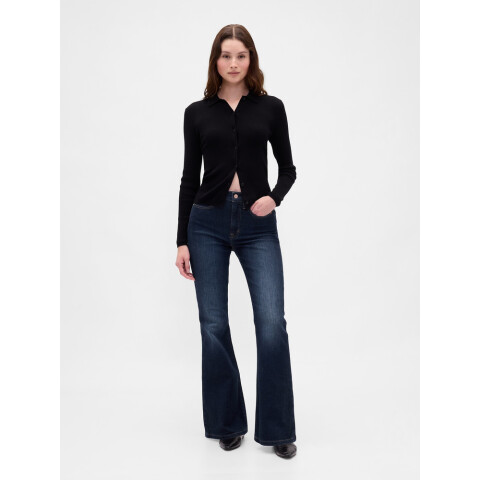 70S FLARE HR DK HOLZER DARK WASH 26LONG DARK WASH