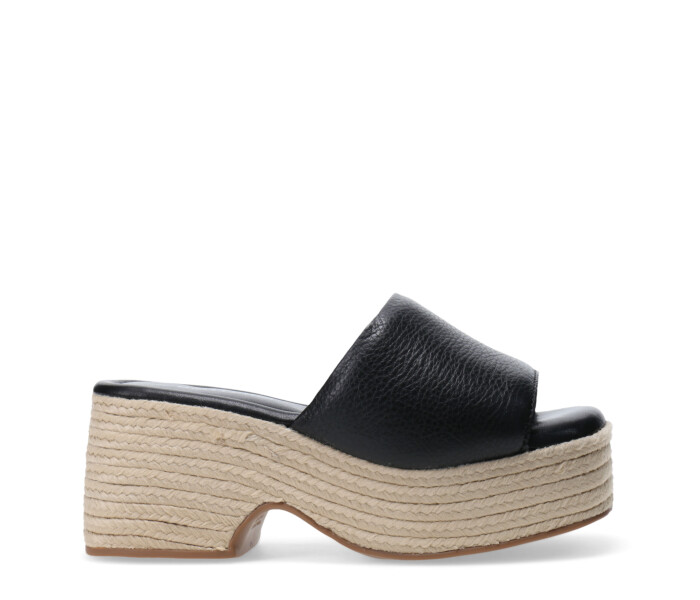 Zuecos de Mujer Bottero liso Negro