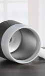 TAZA JASPE NEGRO