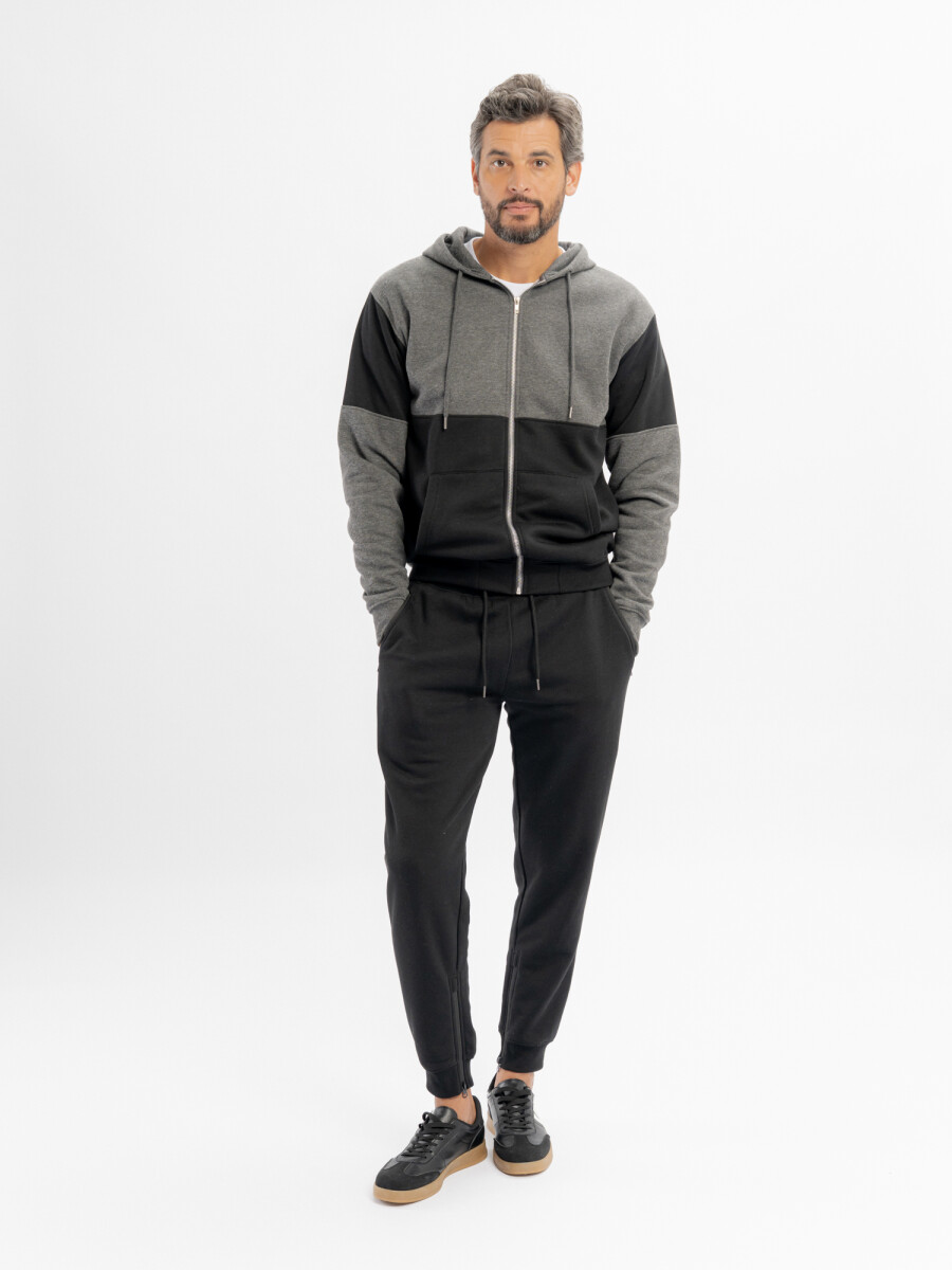 Pantalon felpa Gael - negro 