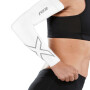 Flex Compression Arm Sleeves - Unisex White/grey