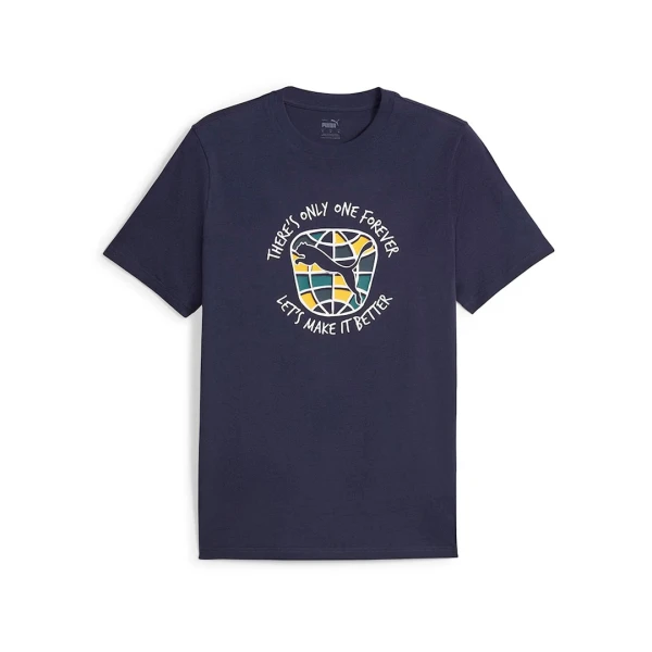 GRAPHICS FOREVER TEE - PUMA AZUL