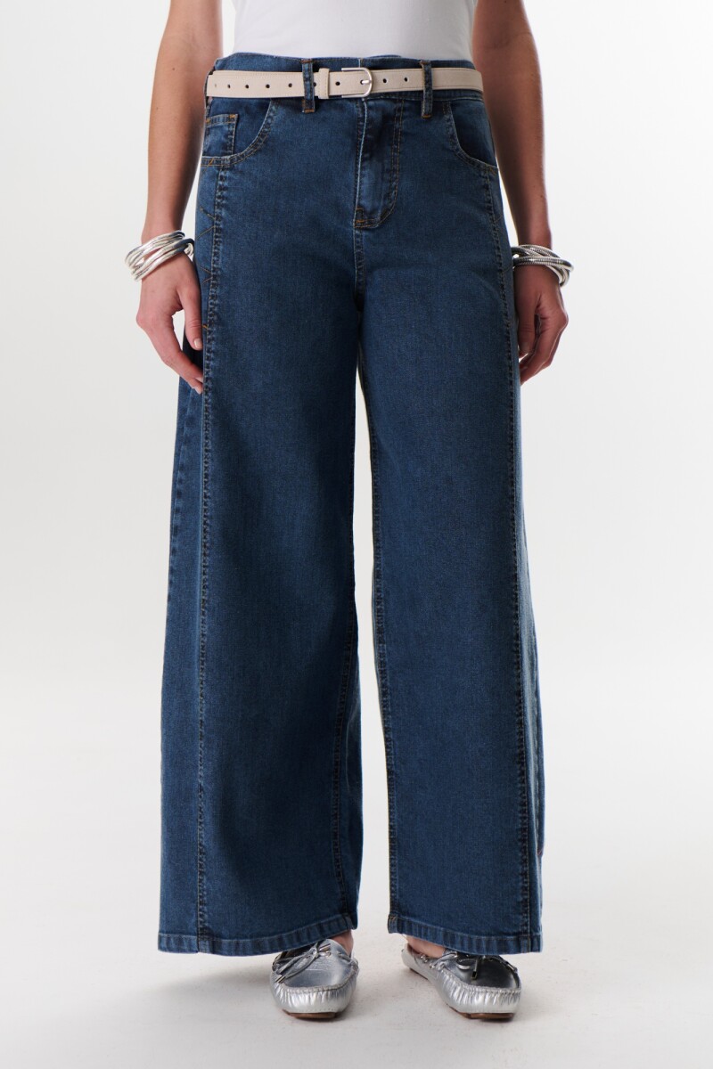 JEAN ZIGZAG AZUL
