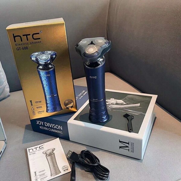 Afeitadora Inalámbrica Htc Afeitado Húmedo Seco Barba Gt-688 Afeitadora Inalámbrica Htc Afeitado Húmedo Seco Barba Gt-688